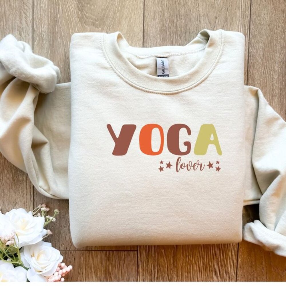Yoga Lover Sweatshirt | Cozy & Stylish Apparel for Yoga Enthusiasts